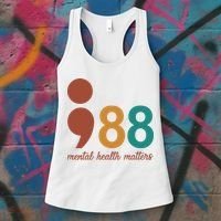 988 Mental Health Matters Retro Women's Tank Top thumb 3