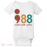 988 Mental Health Matters Retro Baby Bodysuit thumb 0