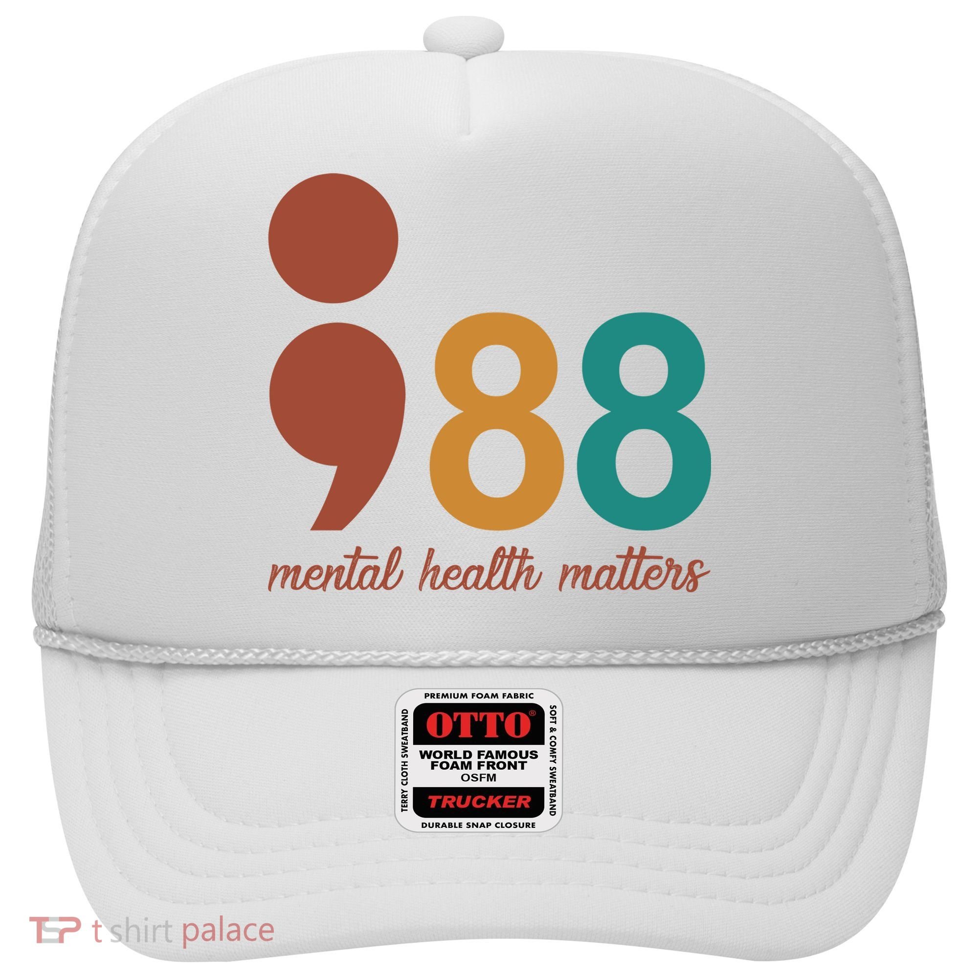 988 Mental Health Matters Retro Hat