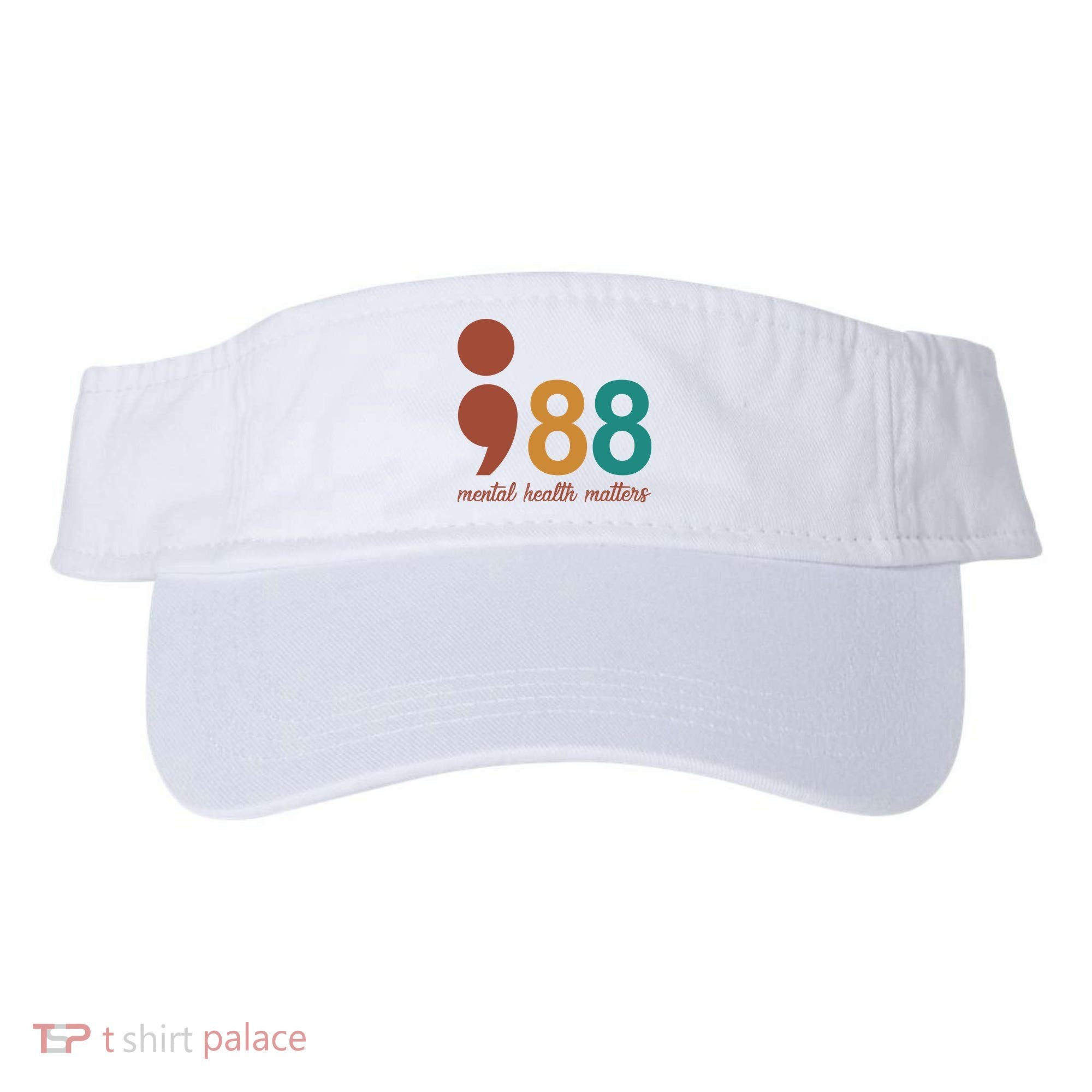988 Mental Health Matters Retro Visor
