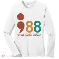 988 Mental Health Matters Retro Women's Long Sleeve Shirt thumb 0
