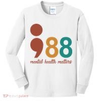 988 Mental Health Matters Retro Kids Long Sleeve Shirt thumb 0