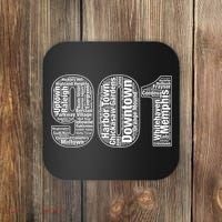 901 Memphis Typography Word Art Coaster thumb 0