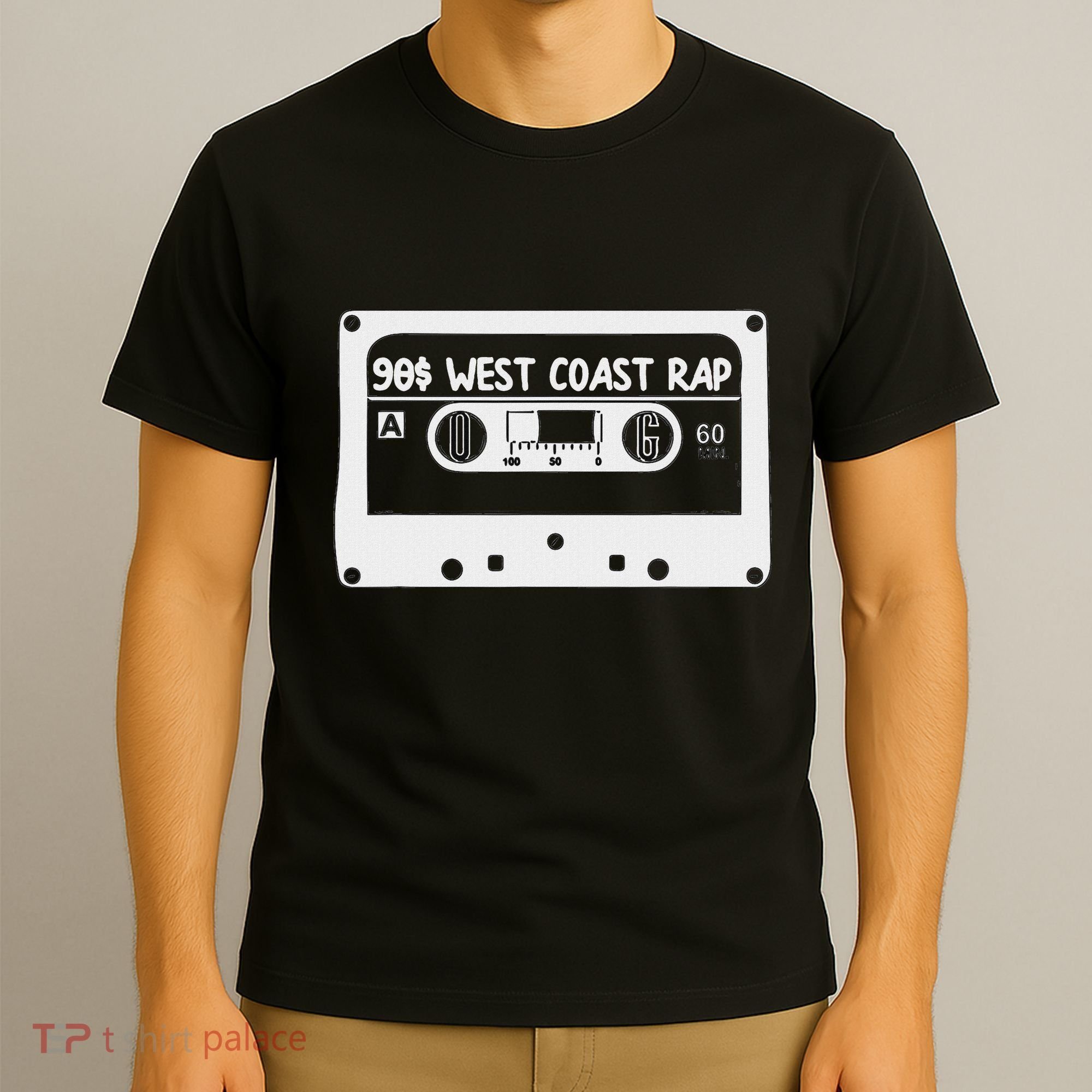 90s Music West Coast Hip Hop Cassette T-Shirt