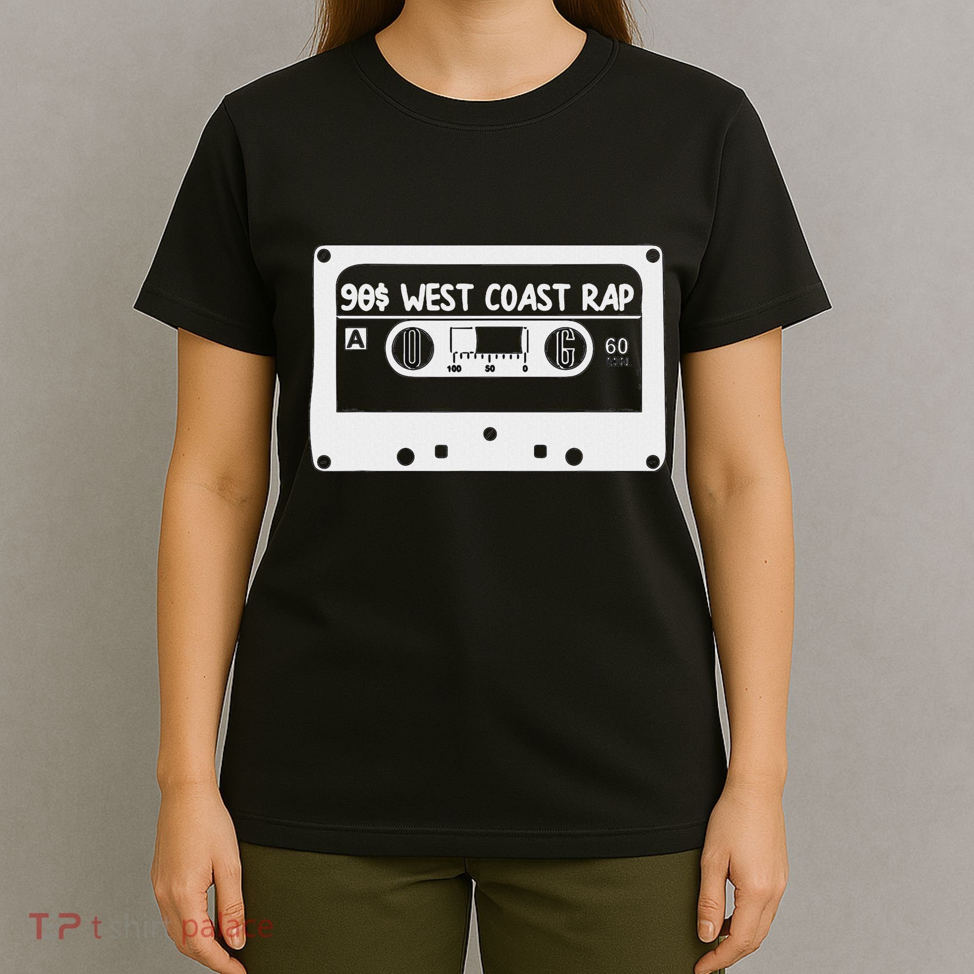 90s Music West Coast Hip Hop Cassette T-Shirt