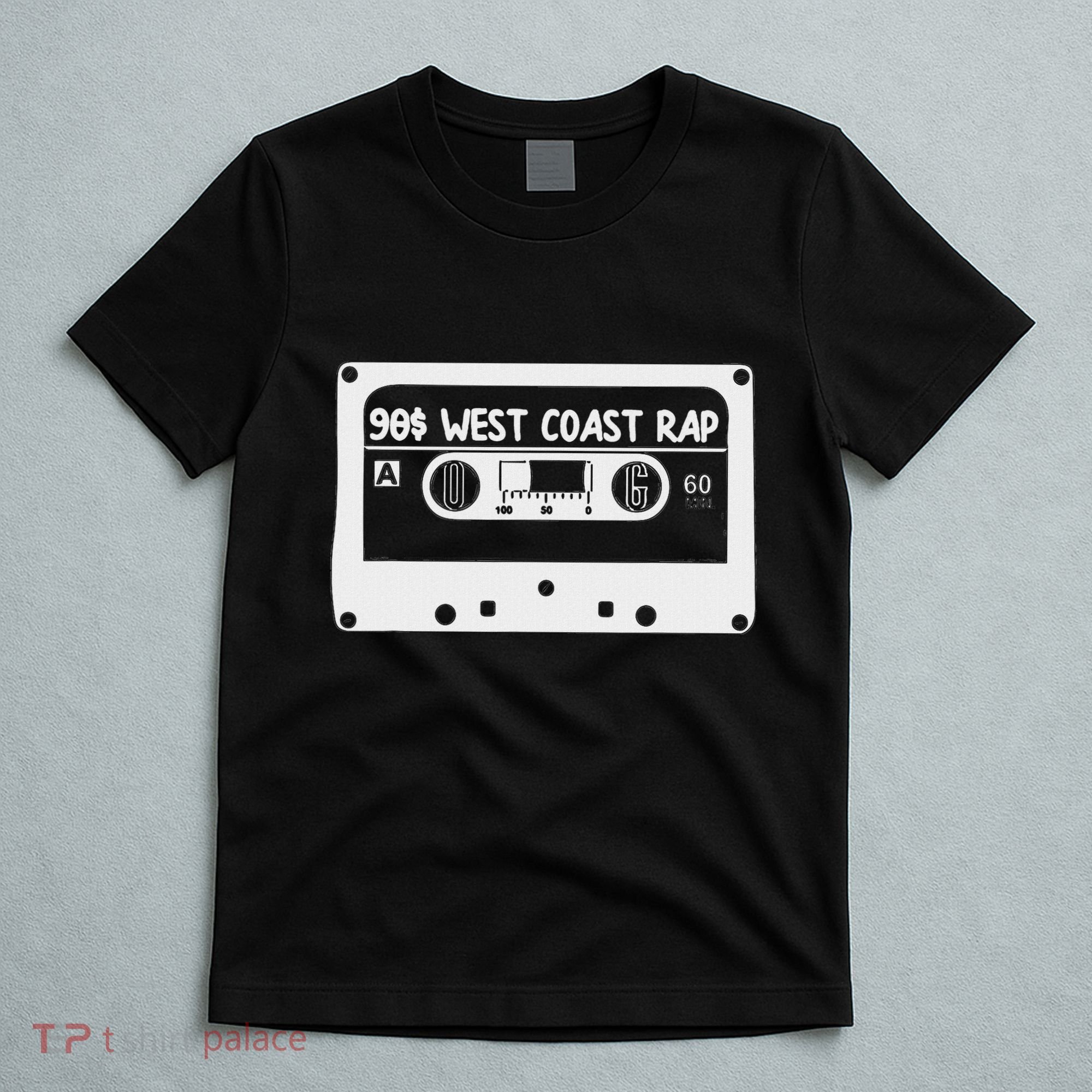 90s Music West Coast Hip Hop Cassette T-Shirt
