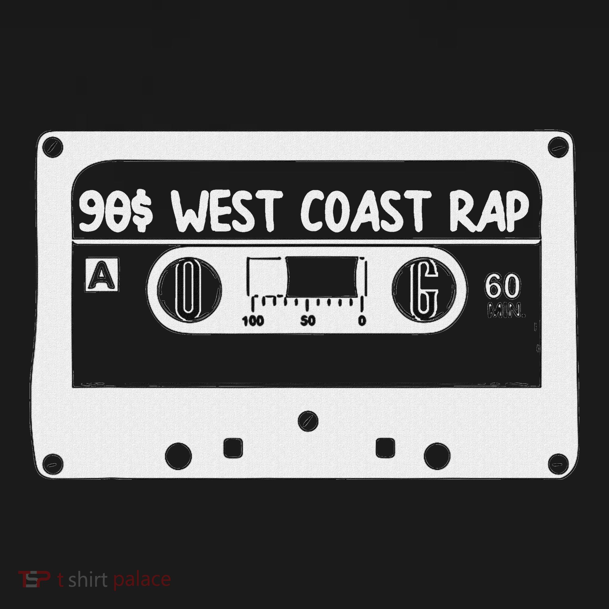 90s Music West Coast Hip Hop Cassette Mousepad