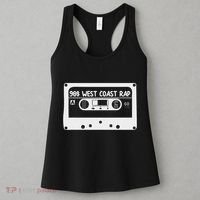 90s Music West Coast Hip Hop Cassette Women's Tank Top thumb 3