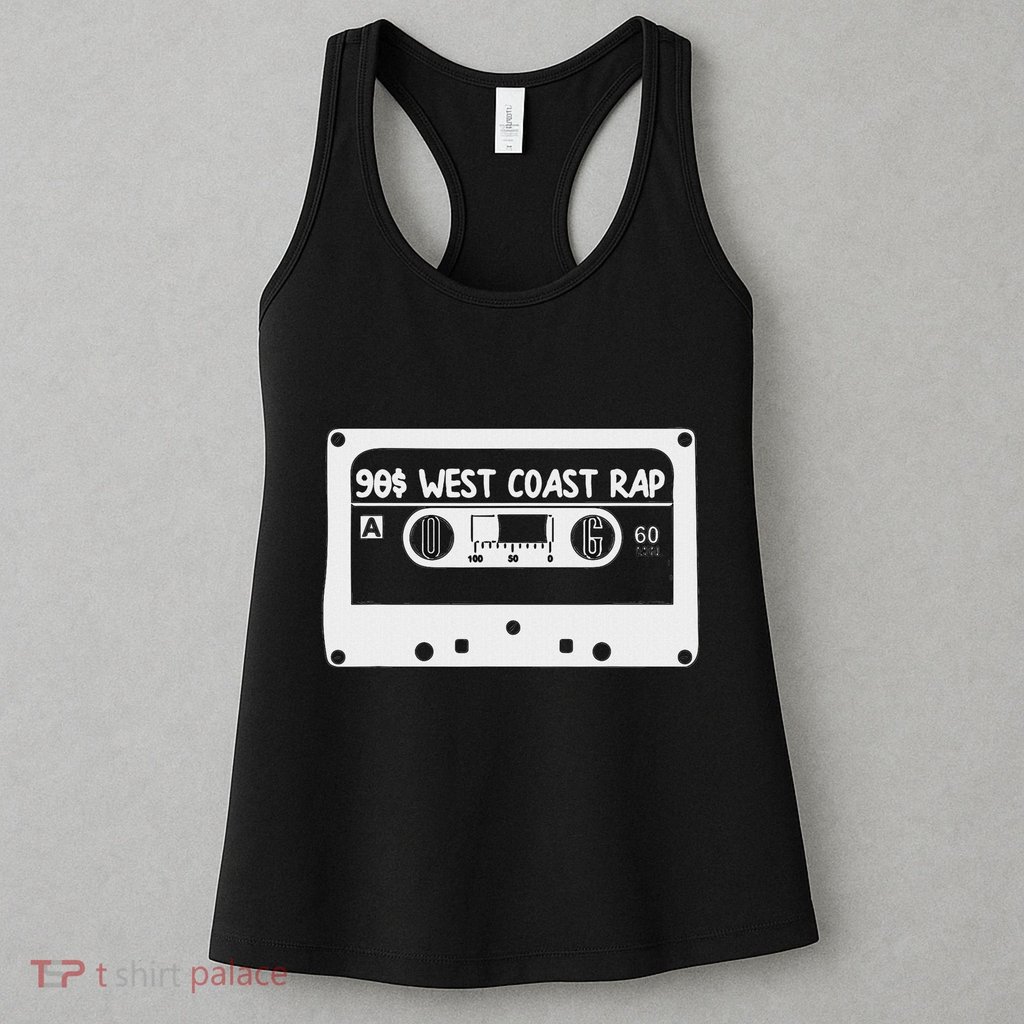 90s Music West Coast Hip Hop Cassette Women's Tank Top