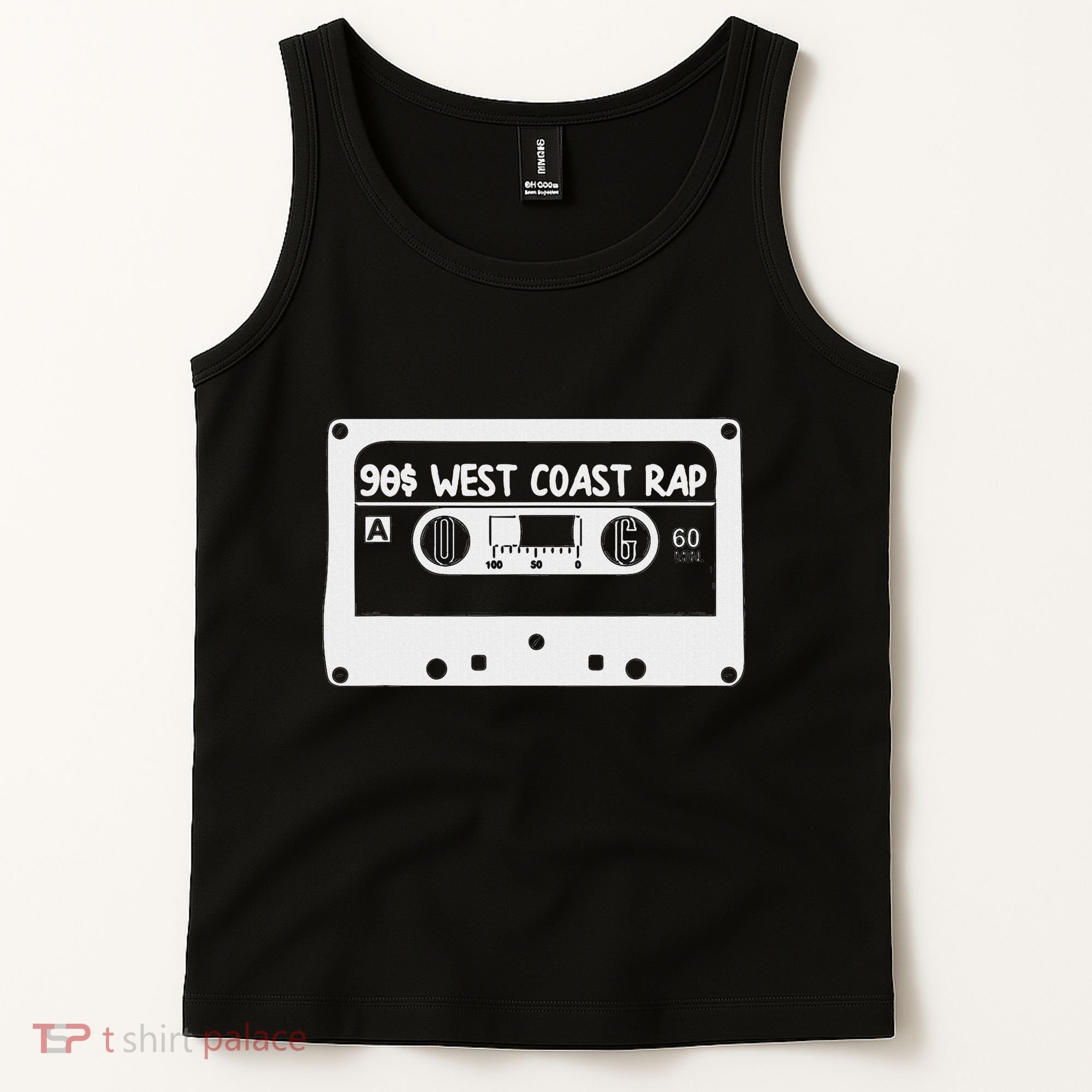 90s Music West Coast Hip Hop Cassette Tank Top