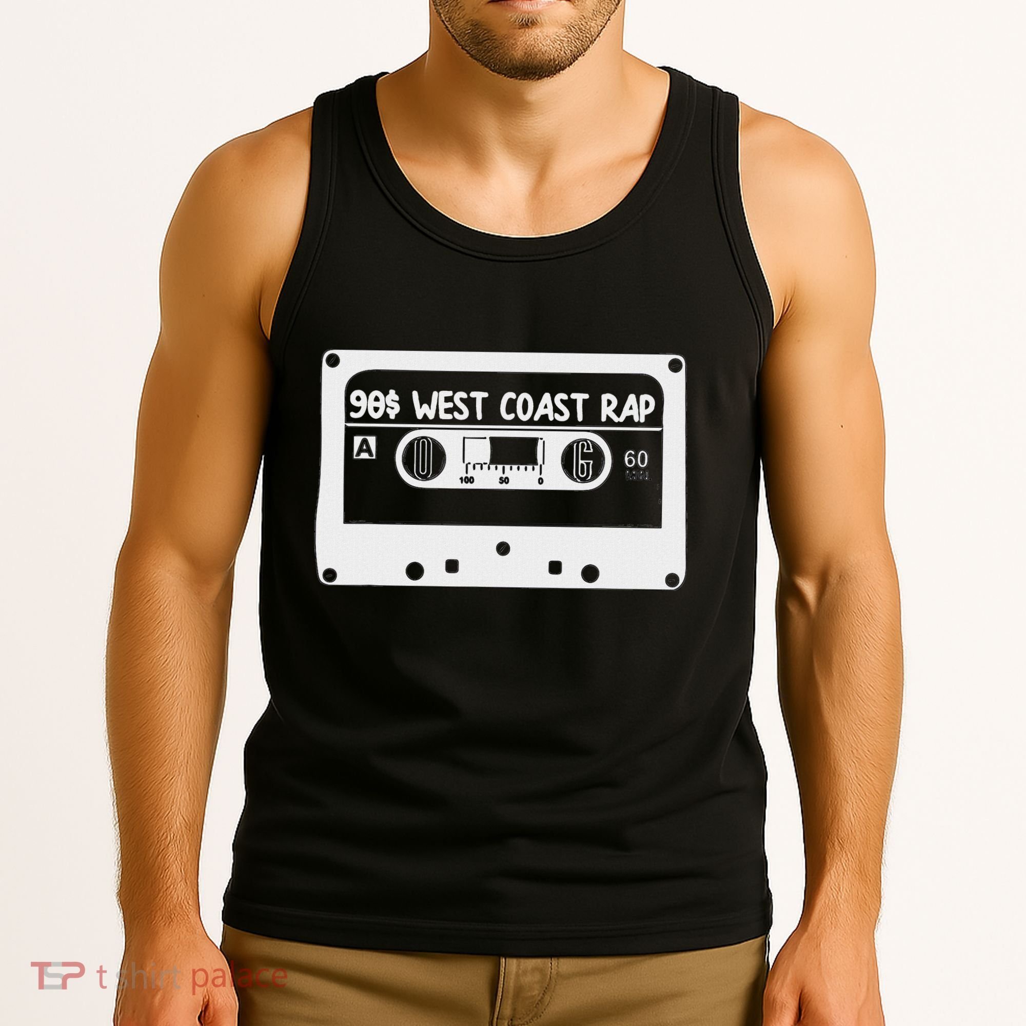 90s Music West Coast Hip Hop Cassette Tank Top