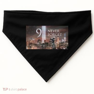 911 never forget USA-Made Doggie Bandana