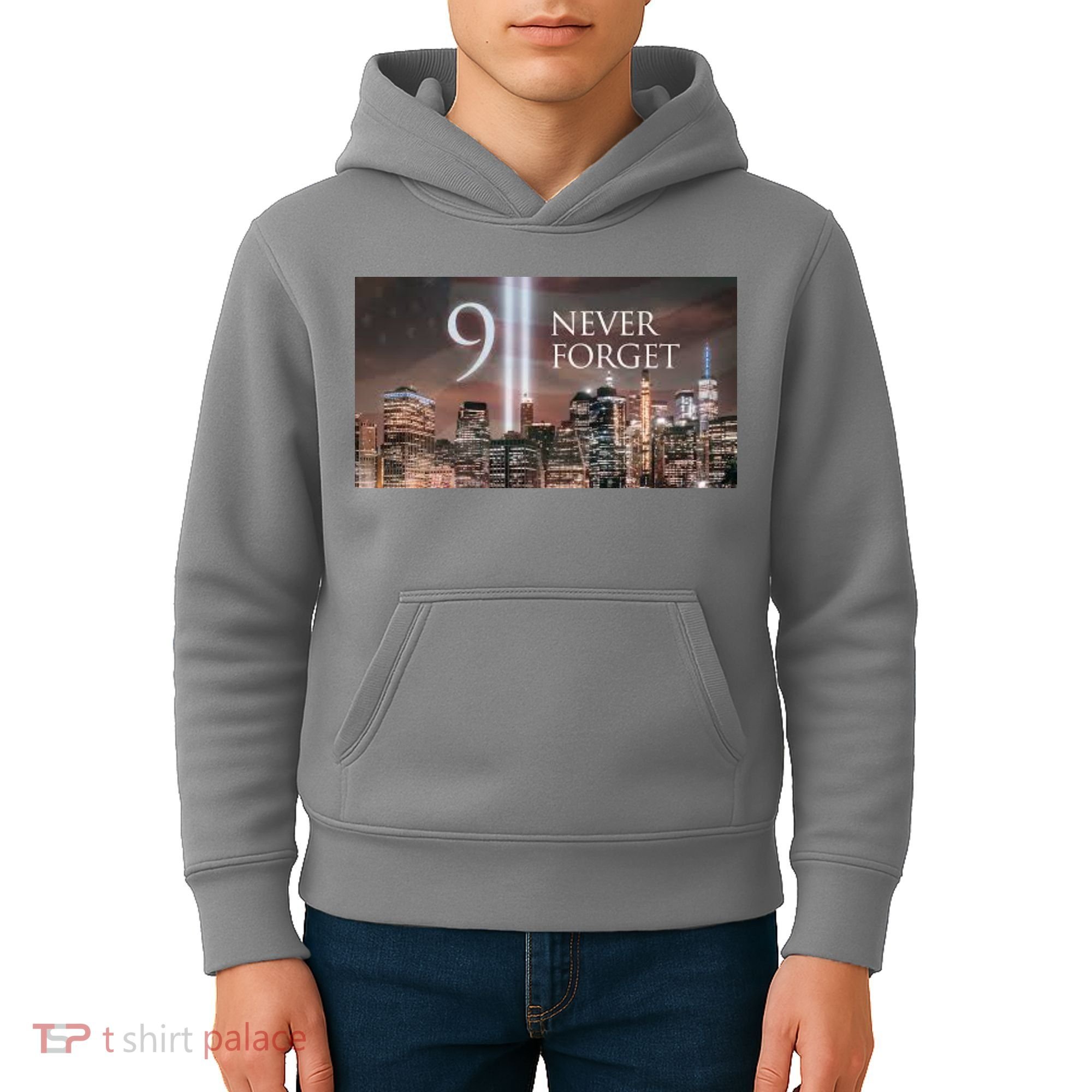 911 never forget Kids Hoodie