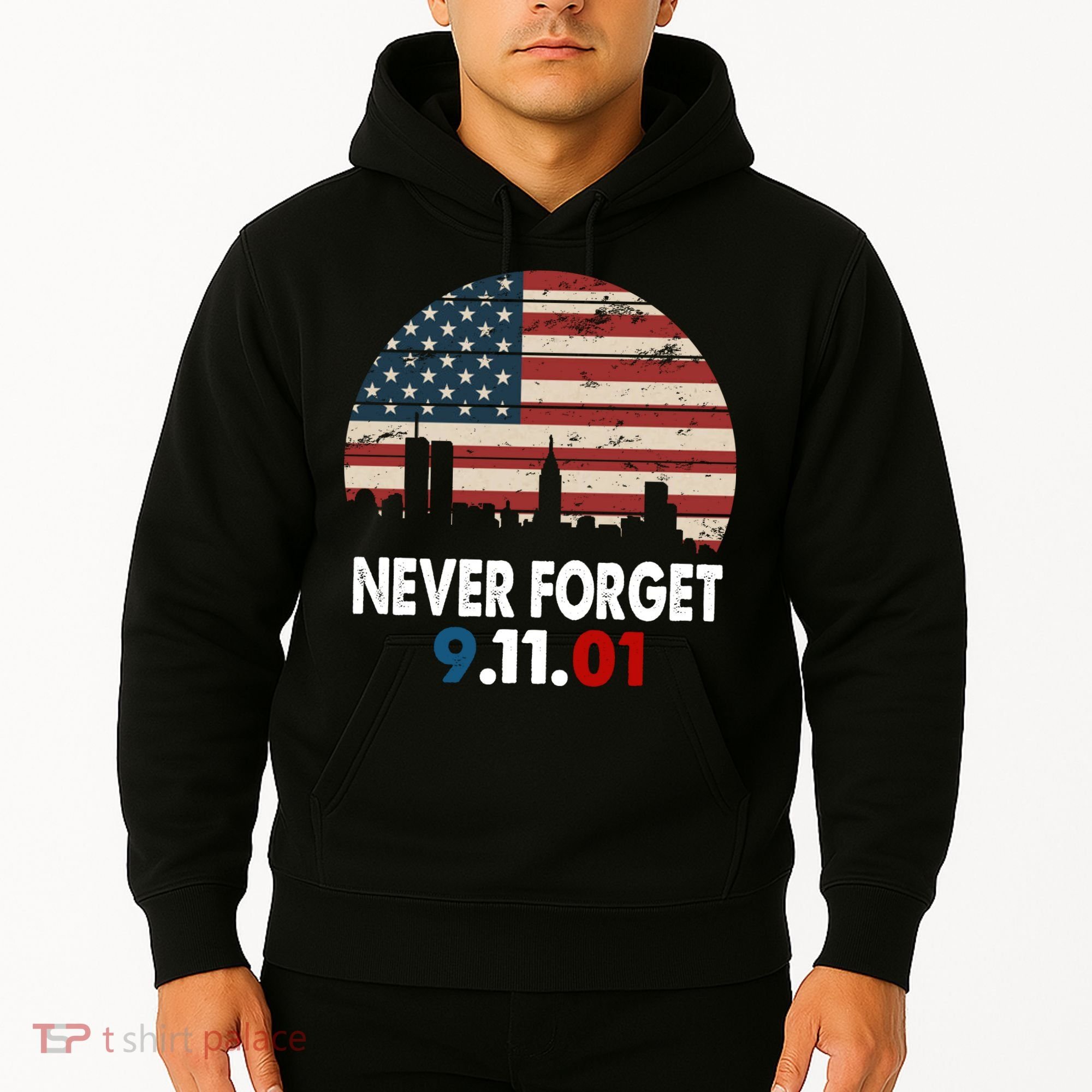 9.11.01 Never Forget 20th Anniversary Hoodie