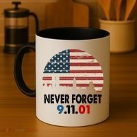 9.11.01 Never Forget 20th Anniversary Coffee Mug thumb 4
