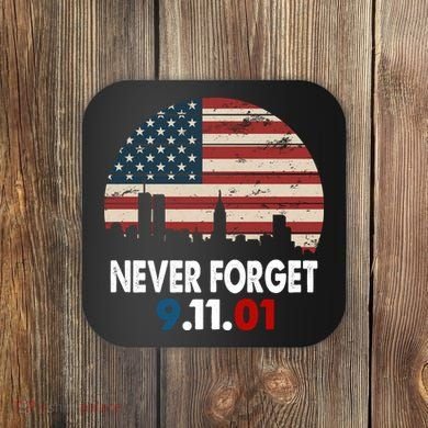 9.11.01 Never Forget 20th Anniversary Coaster