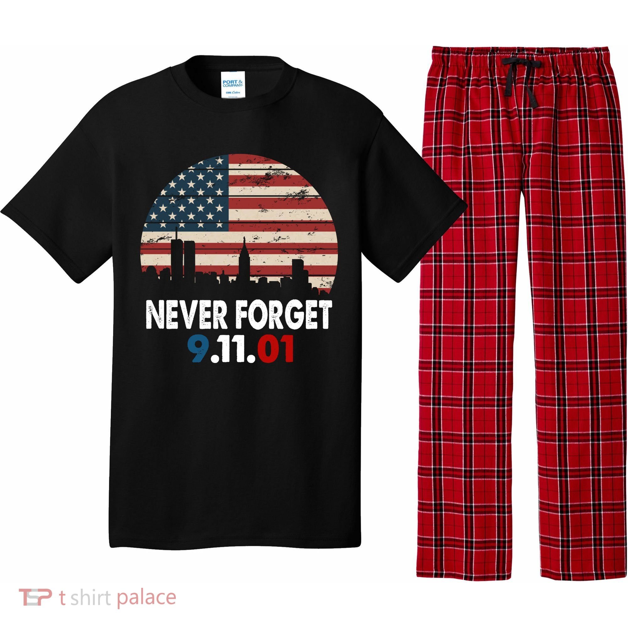 9.11.01 Never Forget 20th Anniversary Pajama Set