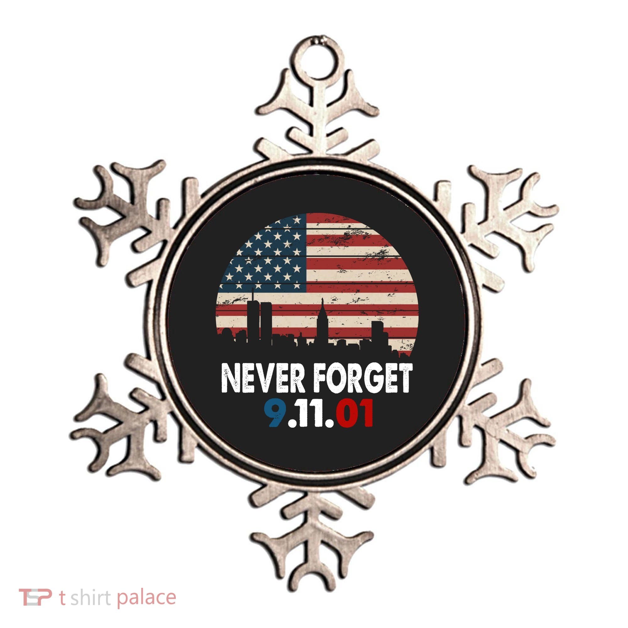 9.11.01 Never Forget 20th Anniversary Ornament