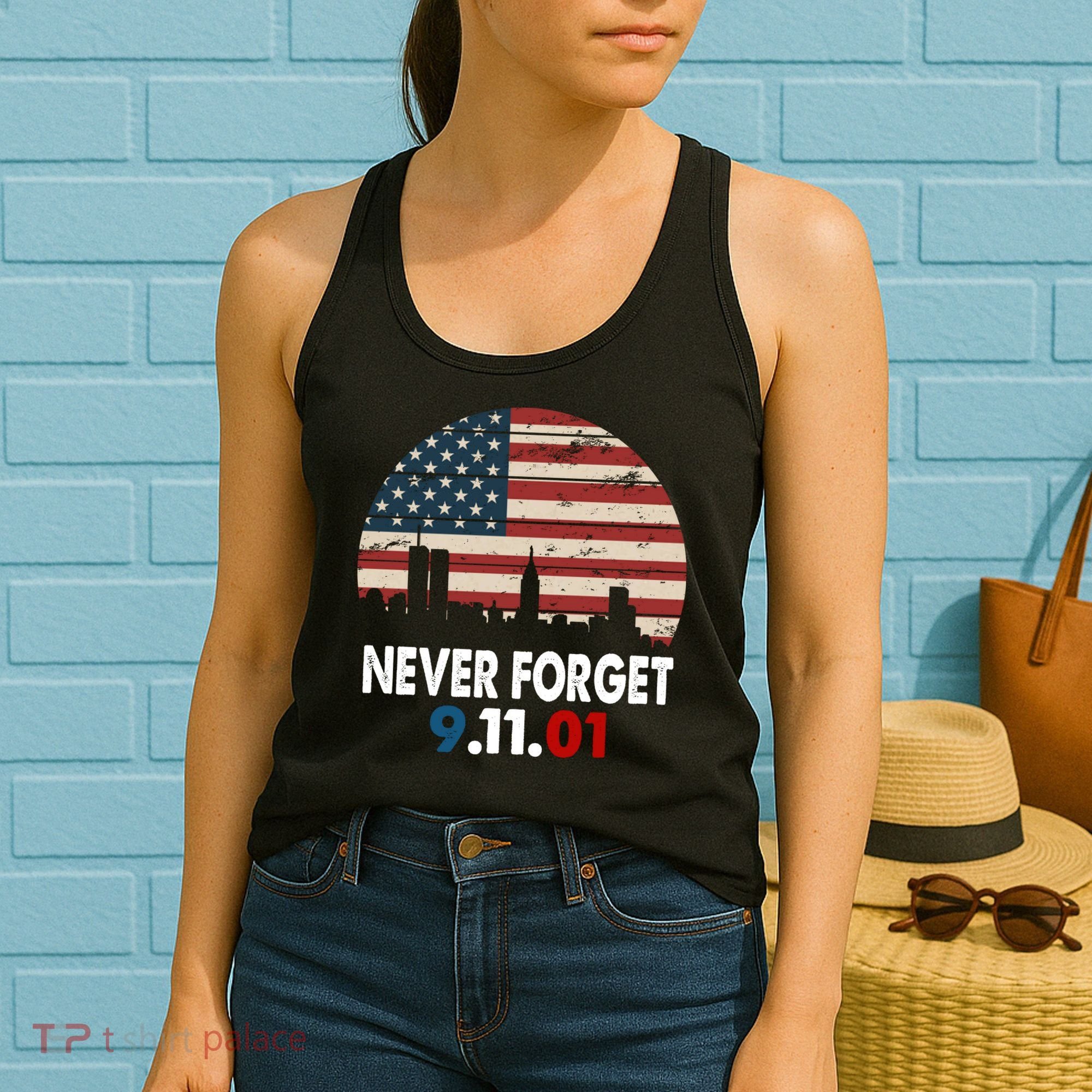 9.11.01 Never Forget 20th Anniversary Women's Tank Top
