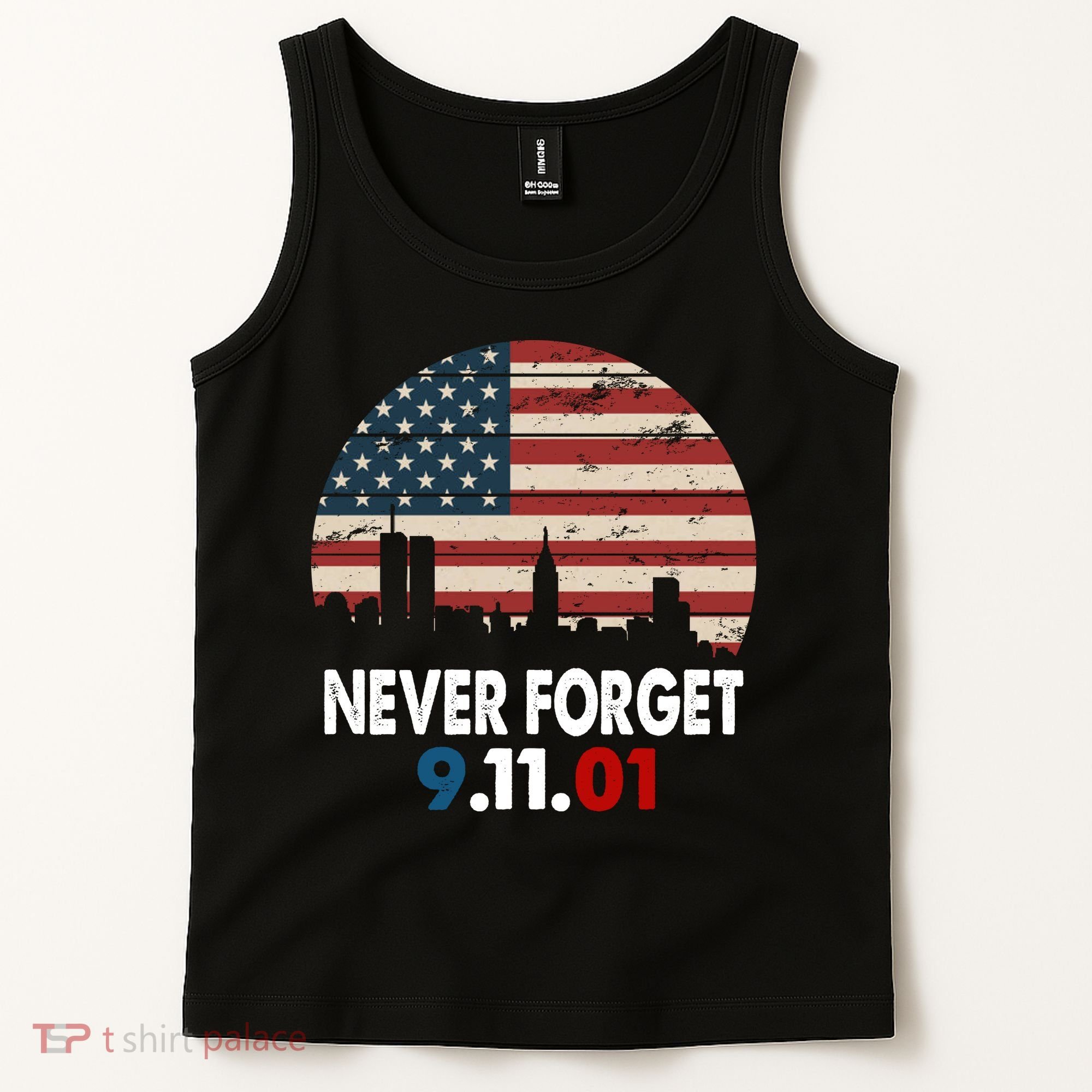 9.11.01 Never Forget 20th Anniversary Tank Top