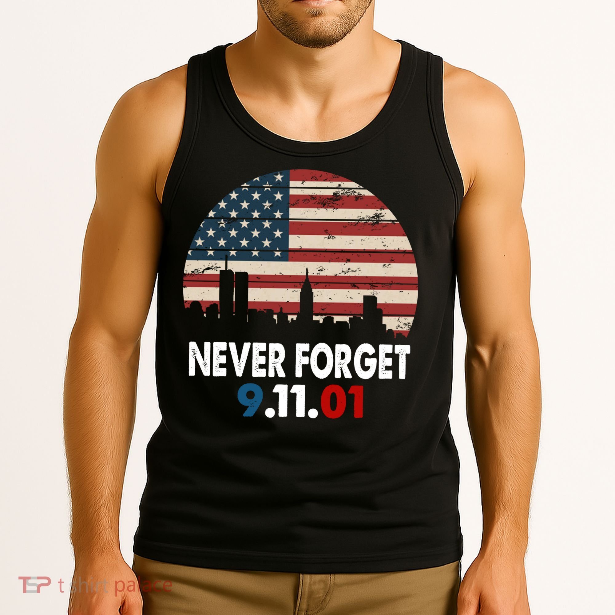 9.11.01 Never Forget 20th Anniversary Tank Top