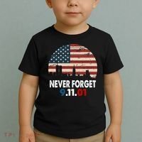 9.11.01 Never Forget 20th Anniversary Toddler T-Shirt thumb 2