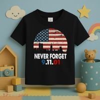 9.11.01 Never Forget 20th Anniversary Toddler T-Shirt thumb 3