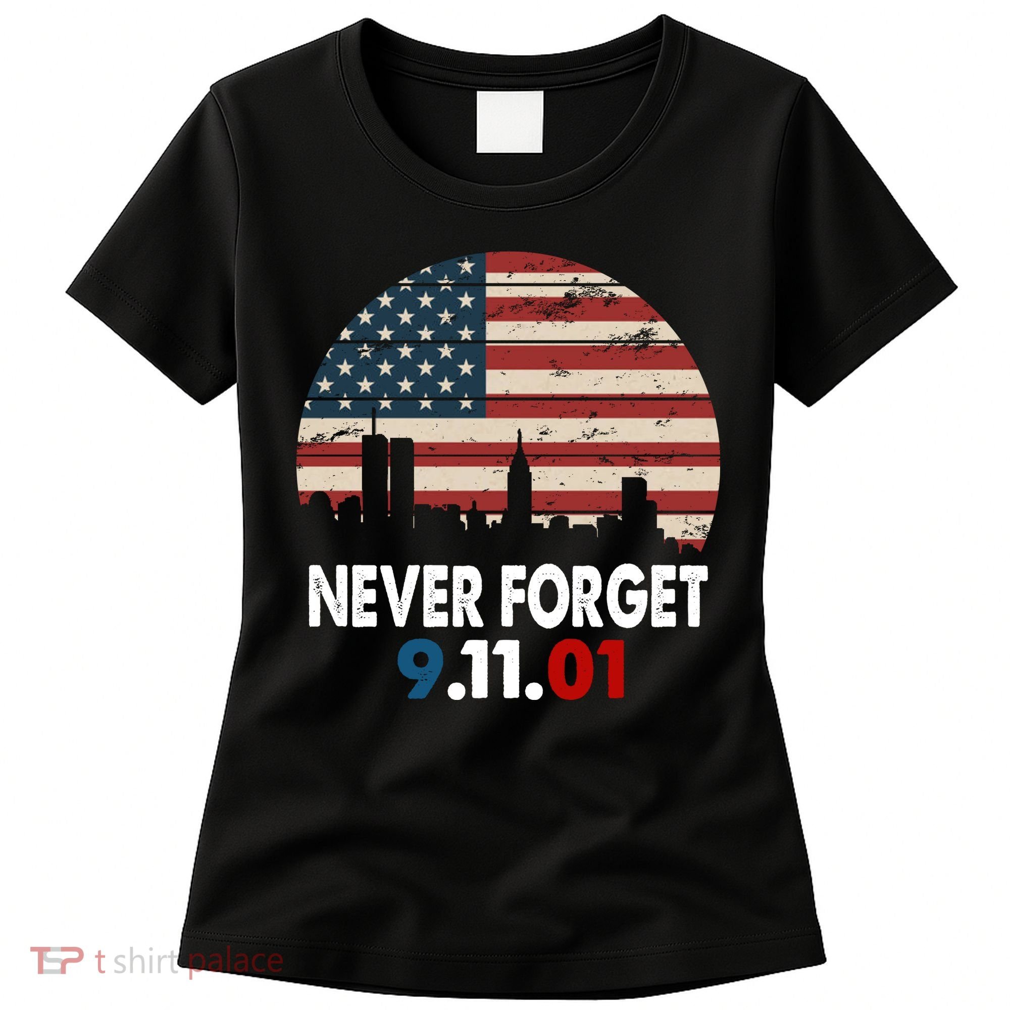 9.11.01 Never Forget 20th Anniversary Women's T-Shirt
