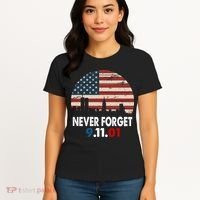 9.11.01 Never Forget 20th Anniversary Women's T-Shirt thumb 4