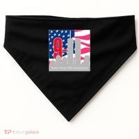 9/11 Never Forget 20th Anniversary USA-Made Doggie Bandana thumb 0