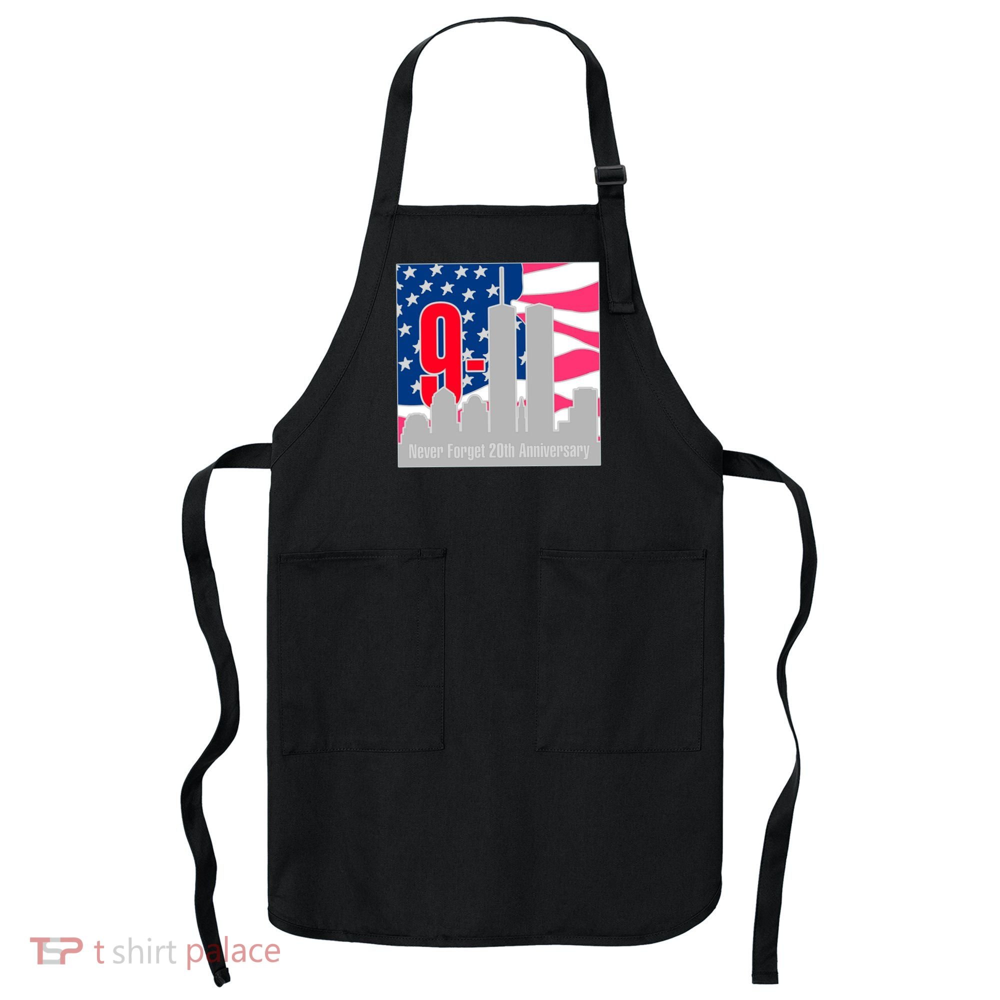9/11 Never Forget 20th Anniversary Apron