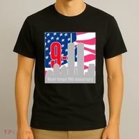 9/11 Never Forget 20th Anniversary T-Shirt thumb 3