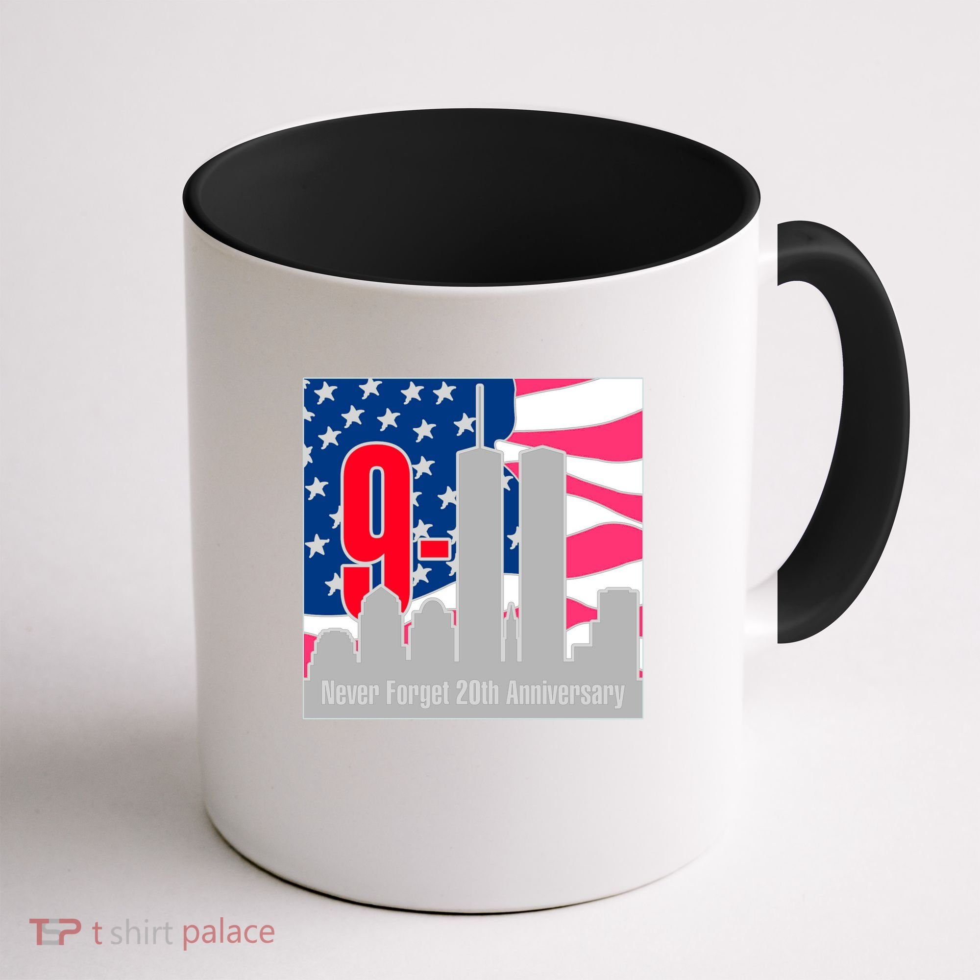 9/11 Never Forget 20th Anniversary Coffee Mug
