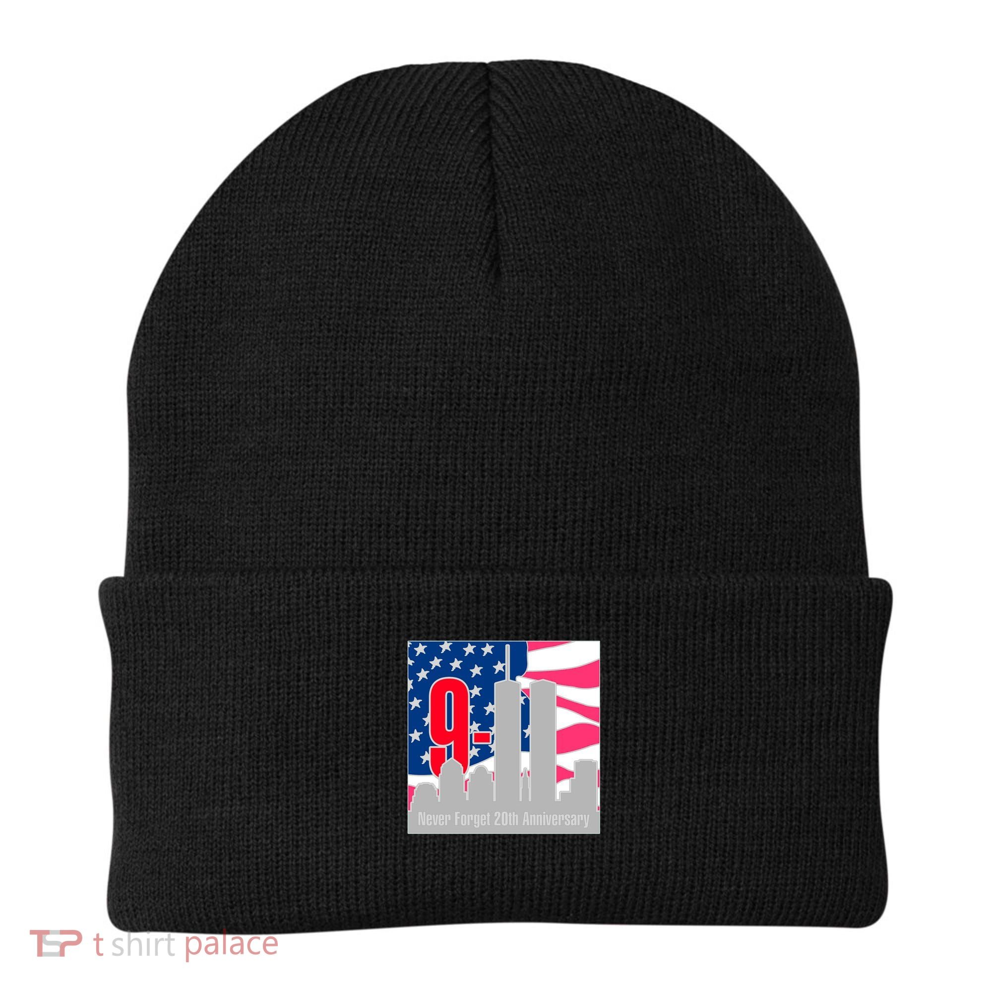 9/11 Never Forget 20th Anniversary Beanie