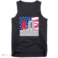 9/11 Never Forget 20th Anniversary Tank Top thumb 0