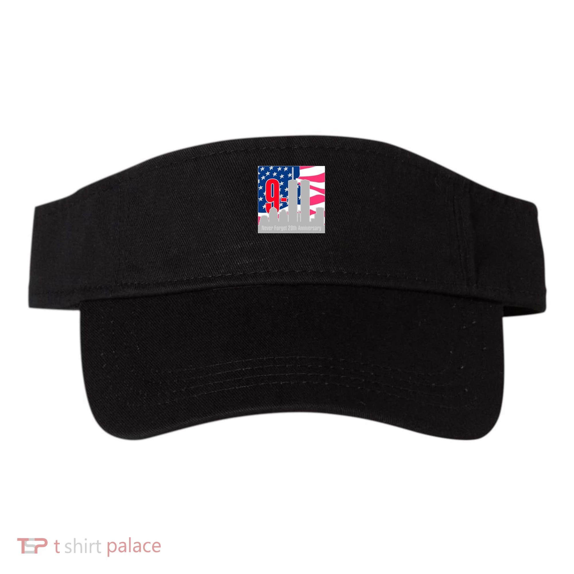 9/11 Never Forget 20th Anniversary Visor