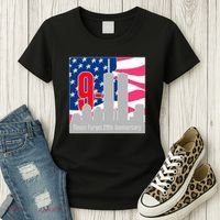 9/11 Never Forget 20th Anniversary Women's T-Shirt thumb 3