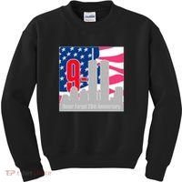 9/11 Never Forget 20th Anniversary Kids Sweatshirt thumb 0