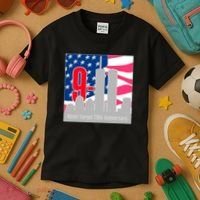 9/11 Never Forget 20th Anniversary Kids T-Shirt thumb 3