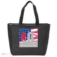 9/11 Never Forget 20th Anniversary Tote Bag thumb 0