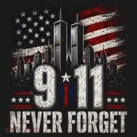 9/11 Never Forget American Flag Memorial Tribute 911 Baby Bodysuit thumb 2