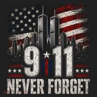 9/11 Never Forget American Flag Memorial Tribute 911 Hat thumb 2