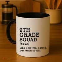 9th Ninth Grade Squad Student Teacher Back To School Gift Coffee Mug thumb 4