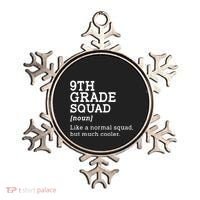 9th Ninth Grade Squad Student Teacher Back To School Gift Ornament thumb 0