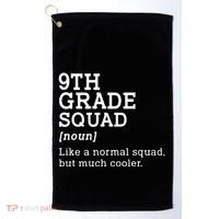 9th Ninth Grade Squad Student Teacher Back To School Gift Golf Towel thumb 0