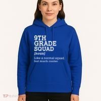 9th Ninth Grade Squad Student Teacher Back To School Gift Hoodie thumb 5