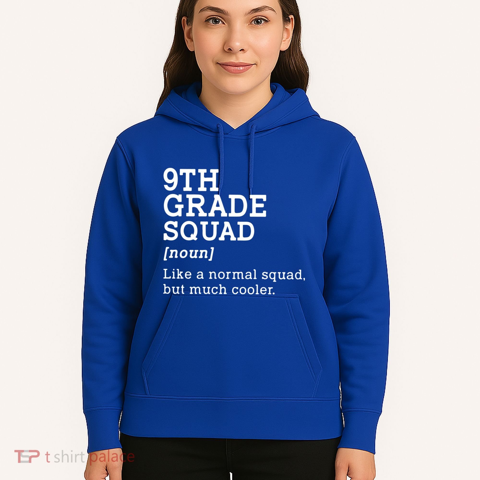 9th Ninth Grade Squad Student Teacher Back To School Gift Hoodie