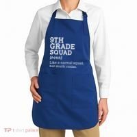 9th Ninth Grade Squad Student Teacher Back To School Gift Apron thumb 2