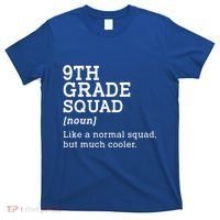 9th Ninth Grade Squad Student Teacher Back To School Gift T-Shirt thumb 0