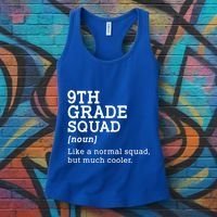 9th Ninth Grade Squad Student Teacher Back To School Gift Women's Tank Top thumb 3
